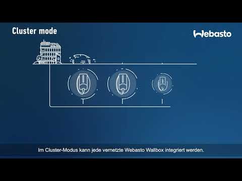 Webasto Stand Duo Elektroauto-Ladestation-Halterung, (für 2 Elektroauto-Ladestationen  »Wallbox«, inkl. Schraubenkit, Deckel)